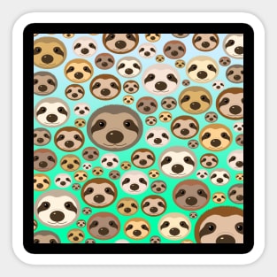 Even more Sloths! Sticker